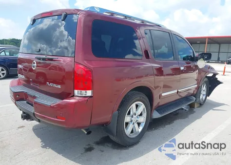 2012 Nissan Armada Sv/Sl/Platinum из США, поврежденный, VIN 5N1AA0NE4CN612419